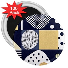 Geometric Design 10 3  Magnets (100 Pack)