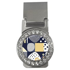 Geometric Design 10 Money Clips (cz) 