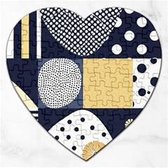 Geometric Design 10 Jigsaw Puzzle (heart)