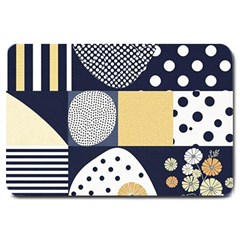 Geometric Design 10 Large Doormat