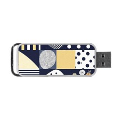 Geometric Design 10 Portable Usb Flash (one Side)