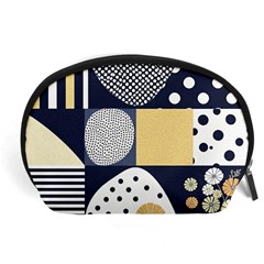 Geometric Design 10 Accessory Pouch (large)