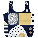 Geometric Design 10 Full Print Recycle Bag (XXXL) Back