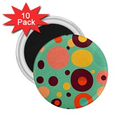 Geometric Design 11 2 25  Magnets (10 Pack) 