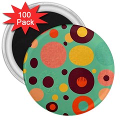 Geometric Design 11 3  Magnets (100 Pack)