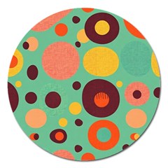 Geometric Design 11 Magnet 5  (round)