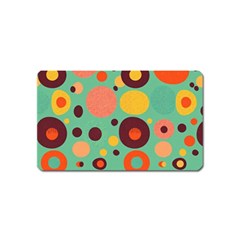 Geometric Design 11 Magnet (name Card)