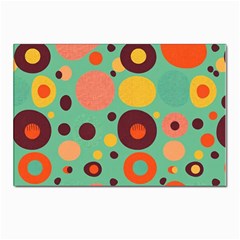 Geometric Design 11 Postcard 4 x 6  (pkg Of 10)