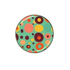 Geometric Design 11 Hat Clip Ball Marker (10 Pack)