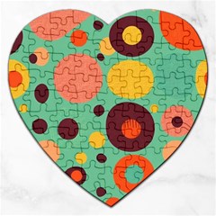 Geometric Design 11 Jigsaw Puzzle (heart)