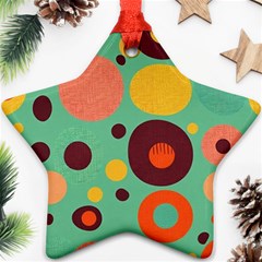 Geometric Design 11 Star Ornament (two Sides)