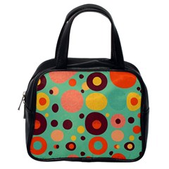 Geometric Design 11 Classic Handbag (one Side)