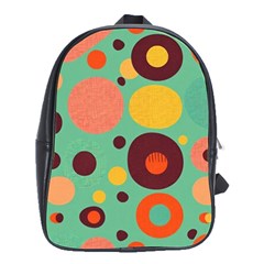 Geometric Design 11 School Bag (large)