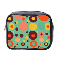 Geometric Design 11 Mini Toiletries Bag (two Sides)