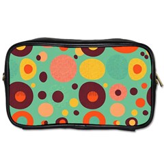 Geometric Design 11 Toiletries Bag (two Sides)