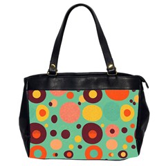 Geometric Design 11 Oversize Office Handbag (2 Sides)