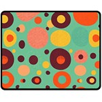 Geometric Design 11 Fleece Blanket (Medium) 60 x50  Blanket Front