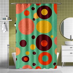 Geometric Design 11 Shower Curtain 48  X 72  (small) 