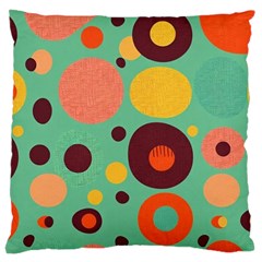 Geometric Design 11 Large Cushion Case (one Side)