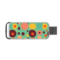 Geometric Design 11 Portable Usb Flash (one Side)