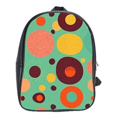 Geometric Design 11 School Bag (xl)