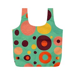 Geometric Design 11 Full Print Recycle Bag (m)