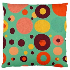 Geometric Design 11 Standard Premium Plush Fleece Cushion Case (one Side)