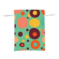 Geometric Design 11 Lightweight Drawstring Pouch (l)