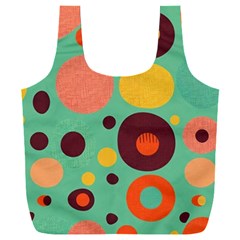 Geometric Design 11 Full Print Recycle Bag (xxxl) by myclothy