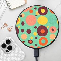 Geometric Design 11 Wireless Fast Charger(black) by myclothy