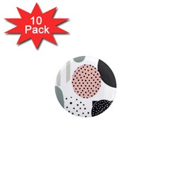 Geometric Design 12 1  Mini Magnet (10 Pack) 