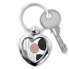 Geometric Design 12 Key Chain (heart) by myclothy