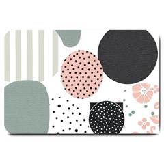 Geometric Design 12 Large Doormat