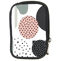 Geometric Design 12 Compact Camera Leather Case