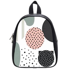 Geometric Design 12 School Bag (small)