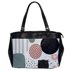 Geometric Design 12 Oversize Office Handbag