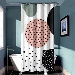 Geometric Design 12 Shower Curtain 36  X 72  (stall) 