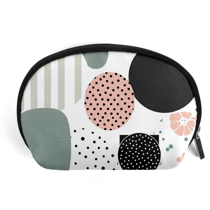 Geometric Design 12 Accessory Pouch (Large)