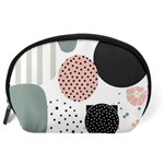 Geometric Design 12 Accessory Pouch (Large) Back