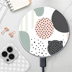 Geometric Design 12 Wireless Fast Charger(white) by myclothy