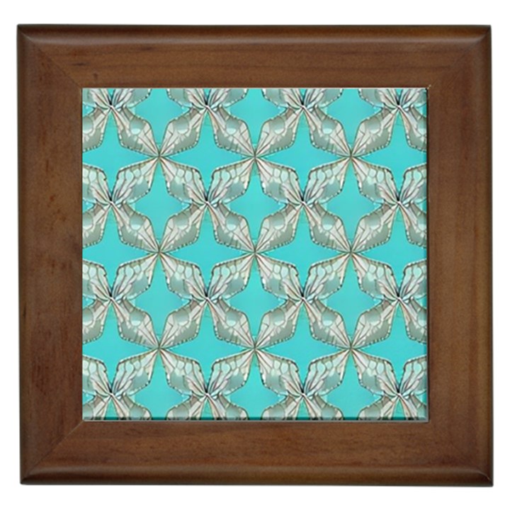 Geometric Design 13 Framed Tile