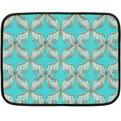 Geometric Design 13 Two Sides Fleece Blanket (mini) by myclothy