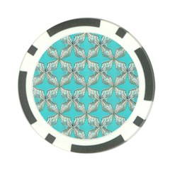 Geometric Design 13 Poker Chip Card Guard (10 Pack)