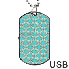 Geometric Design 13 Dog Tag Usb Flash (one Side) by myclothy