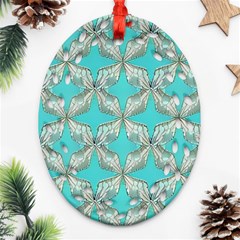 Geometric Design 13 Ornament (oval Filigree) by myclothy