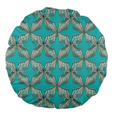 Geometric Design 13 Large 18  Premium Round Cushions