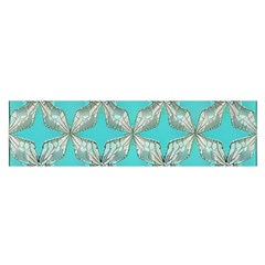 Geometric Design 13 Oblong Satin Scarf (16  X 60 ) by myclothy