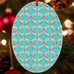 Geometric Design 13 Uv Print Acrylic Ornament Oval