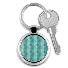 Geometric Design 14 Key Chain (round)