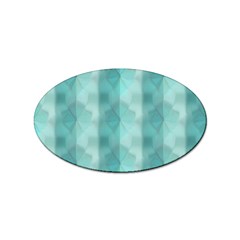 Geometric Design 14 Sticker Oval (10 Pack)